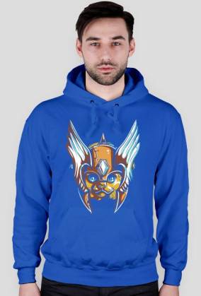 Bluza z kapturem czarna/ROSKA