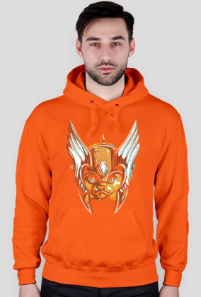Bluza z kapturem czarna/ROSKA