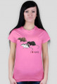 I love RATS 2 koszulka damska różne kolory