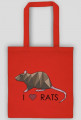 I love RATS 1 torba różne kolory