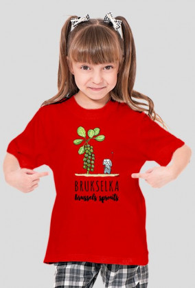 Brukselkowy T-shirt dla Małych Ludzi