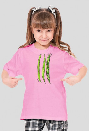 Fasolkowy T-shirt dla Małych Ludzi