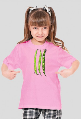 Fasolkowy T-shirt dla Małych Ludzi