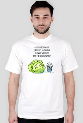 Kapuściany T-shirt