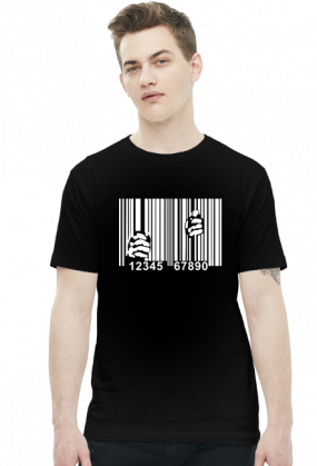 KOSZULKA KOD KRESKOWY BANKSY