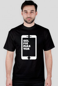 Koszulka / T-shirt Selfie master black