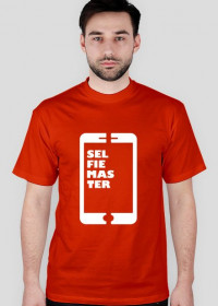 Koszulka / T-shirt Selfie master red