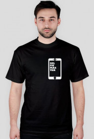 Koszulka / T-shirt Selfie master small black