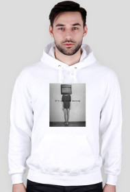 lies white hoodie