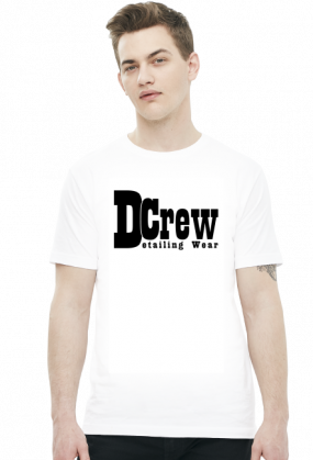 Koszulka biała - DCrewWear - Koszulka Detailera - Detailing