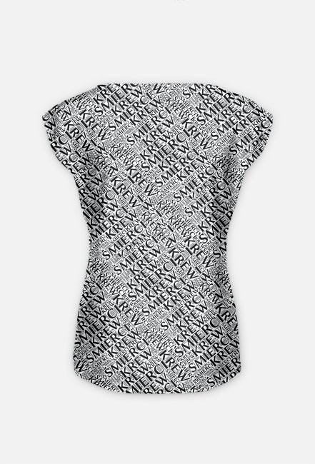 KOSZULKA Z MOZAIKĄ KREW ŚMIERCI [DAMSKA/FULLPRINT]