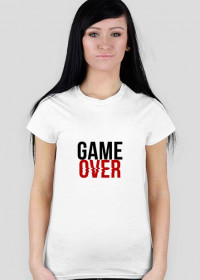Koszulka Damska, Game Over