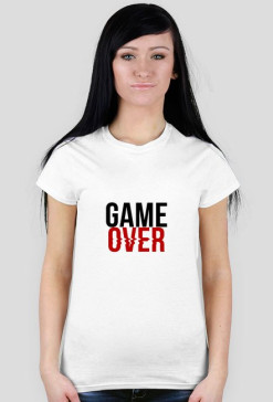 Koszulka Damska, Game Over