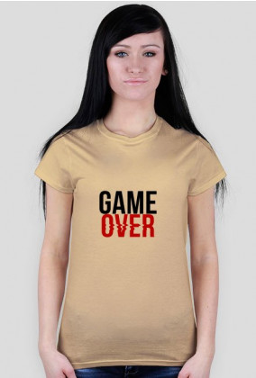 Koszulka Damska, Game Over