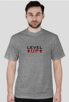 Koszulka Męska, Level Up