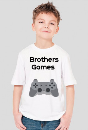 Koszulka "Brothers Games" (biała)