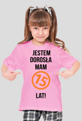 Jestem Dorosła! Koszulka Damska