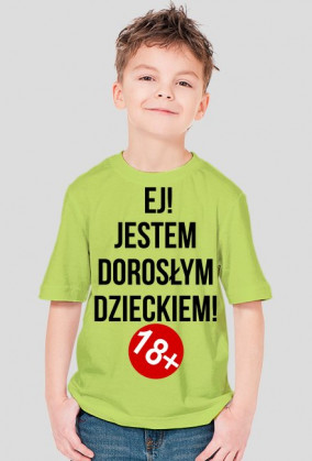 Jestem Dorosłym Dzieckiem! Koszulka Meska