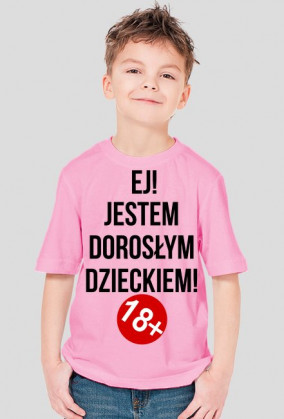 Jestem Dorosłym Dzieckiem! Koszulka Meska