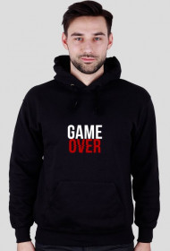 Bluza Męska z kapturem, Game Over