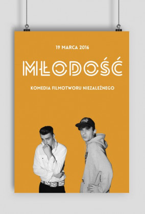 Plakat Młodość Pomarańczowy