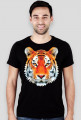 Tygrys low poly koszulka 2
