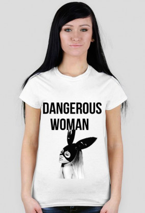 bluzka z krótkim rękawem ♡ dangerous woman ♡