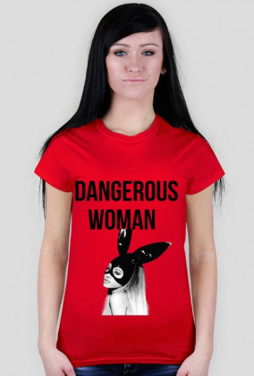 bluzka z krótkim rękawem ♡ dangerous woman ♡