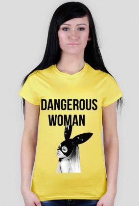 bluzka z krótkim rękawem ♡ dangerous woman ♡