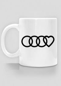 kubek love Audi