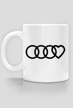 kubek love Audi