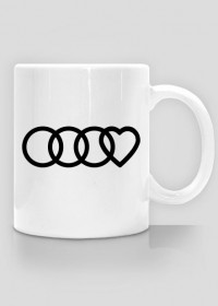 kubek love Audi