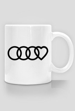 kubek love Audi