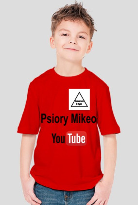 Dziecięca koszulka drużynowa-Psiory Mikeo