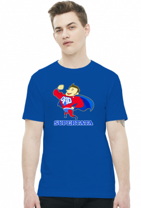 Koszulka Supertata prezent na Dzień Ojca