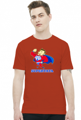 Koszulka Supertata prezent na Dzień Ojca