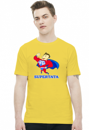 Koszulka Supertata prezent na Dzień Ojca