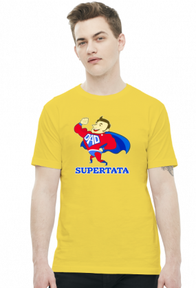 Koszulka Supertata prezent na Dzień Ojca