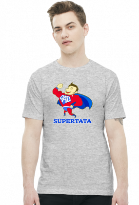 Koszulka Supertata prezent na Dzień Ojca