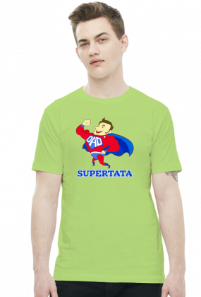 Koszulka Supertata prezent na Dzień Ojca