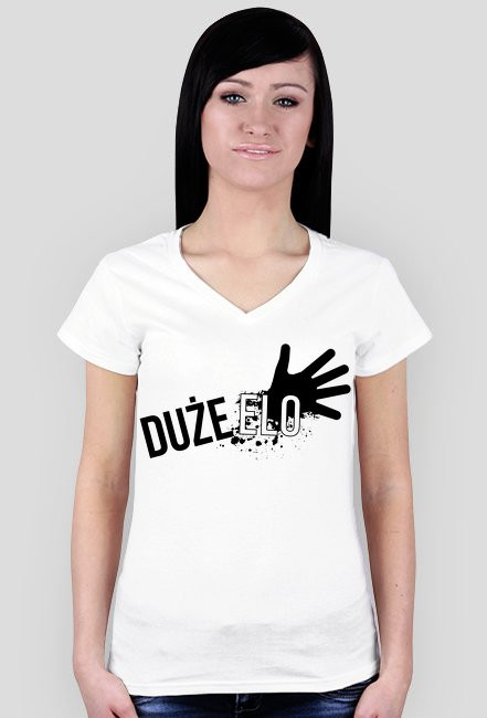 DUŻE ELO DAMSKA BIAŁA