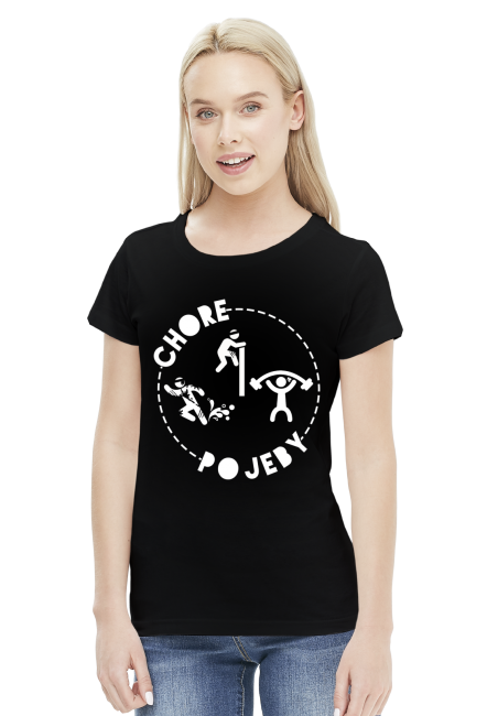 Chore Pojeby T-Shirt Damski