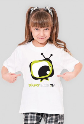 Koszulka dla dziewczyn YoungFace.TV