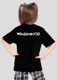 Koszulka z logiem WiedźmakWear (Dla dziewczynki)