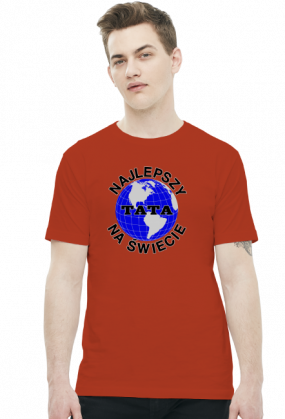 Najlepszy tata na świecie koszulka prezent dla taty