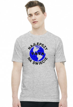 Najlepszy tata na świecie koszulka prezent dla taty