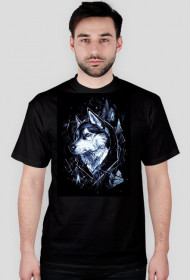 HUSKY FOREST t-shirt męski