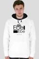EBE EBE BLUZA Z CZARNYM KAPTUREM