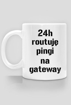 routuję pingi na gateway