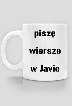 piszę wiersze w Javie